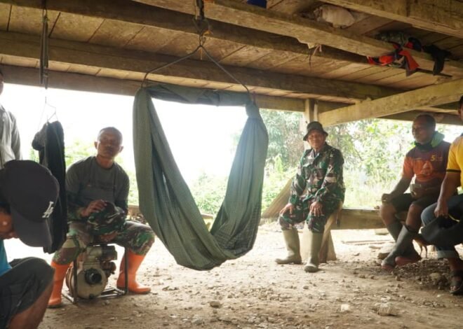 Membangun Kedekatan dengan Warga, Satgas TMMD Gelar Dialog Santai di Parumpanai