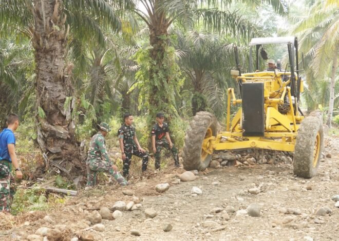 Proyek TMMD ke-130: Jalan Baru, Harapan Ekonomi Bagi Masyarakat Perbatasan