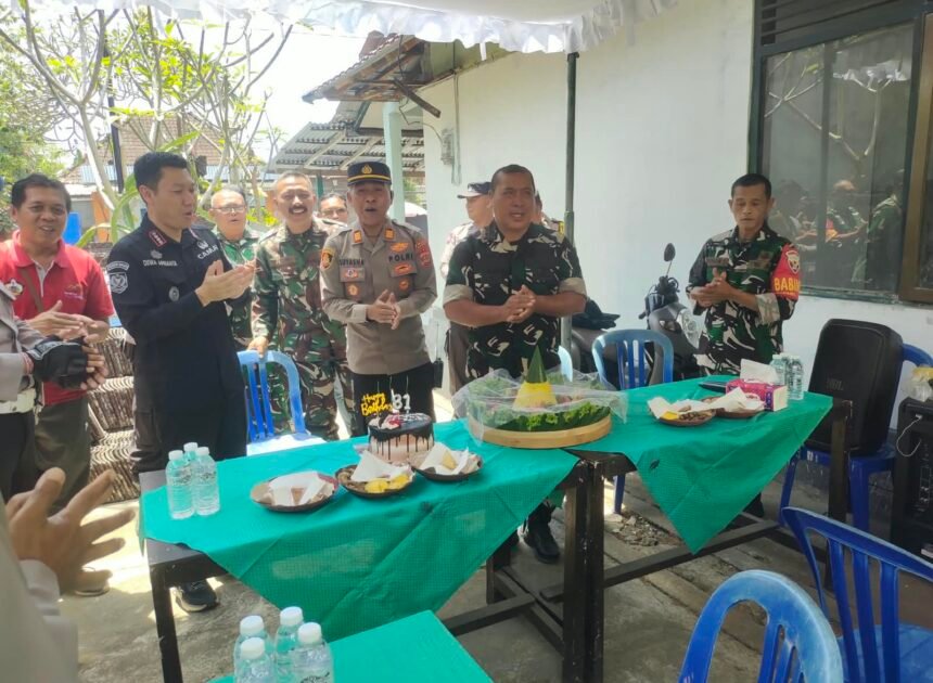 Kolaborasi Unik TNI dan Polri dalam Merayakan HUT ke-81 di Bangli
