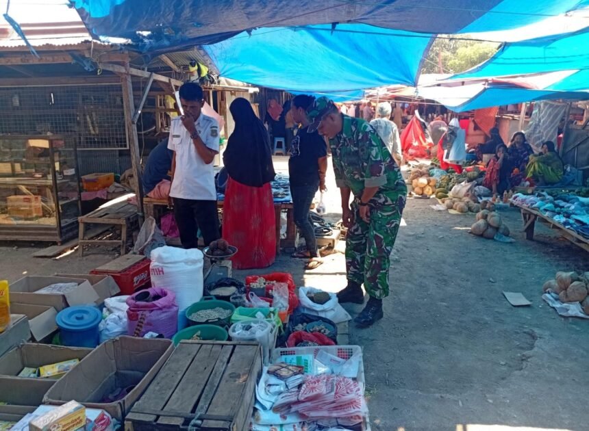 Serda Kasaman Tinjau Ketersediaan Sembako untuk Menjaga Stabilitas Harga