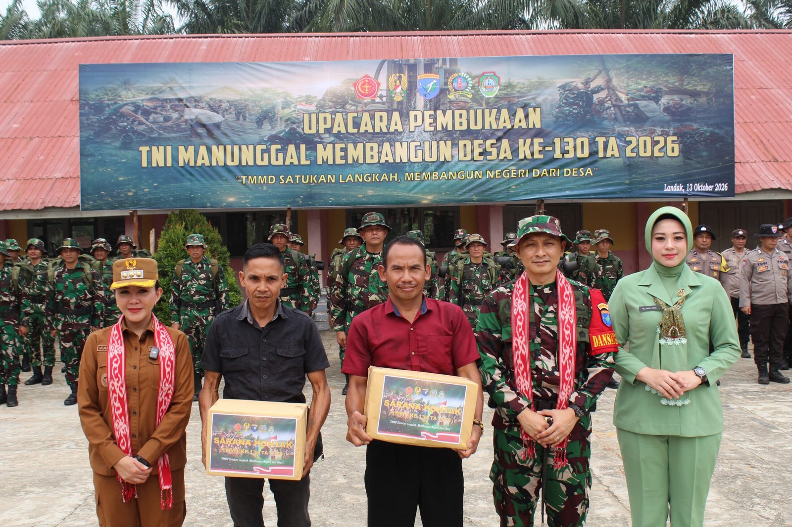 TMMD ke-130: Memberdayakan Desa untuk Ketahanan Pangan dan Pelestarian Lingkungan