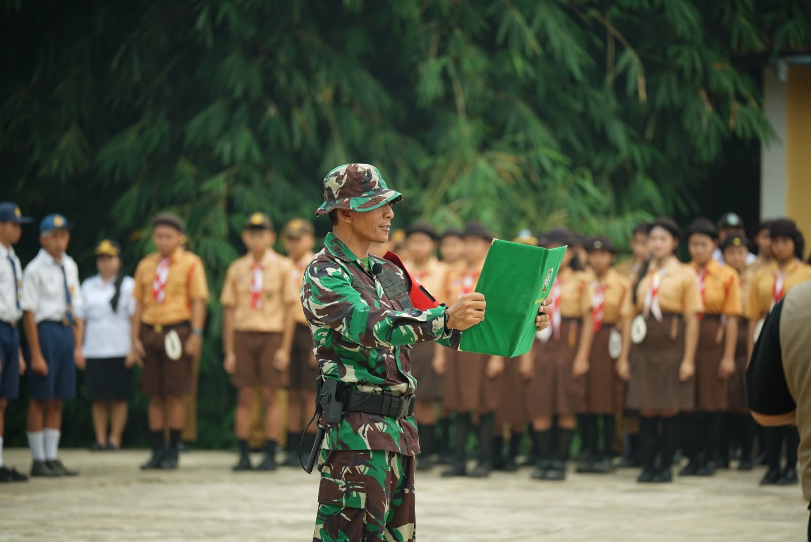 TMMD ke-130: Membangun dan Meningkatkan Kesejahteraan Warga Amboyo Selatan