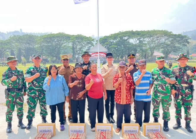 TMMD ke-130 di Poso: Penguatan Sinergi untuk Kesehatan dan Kesejahteraan Masyarakat