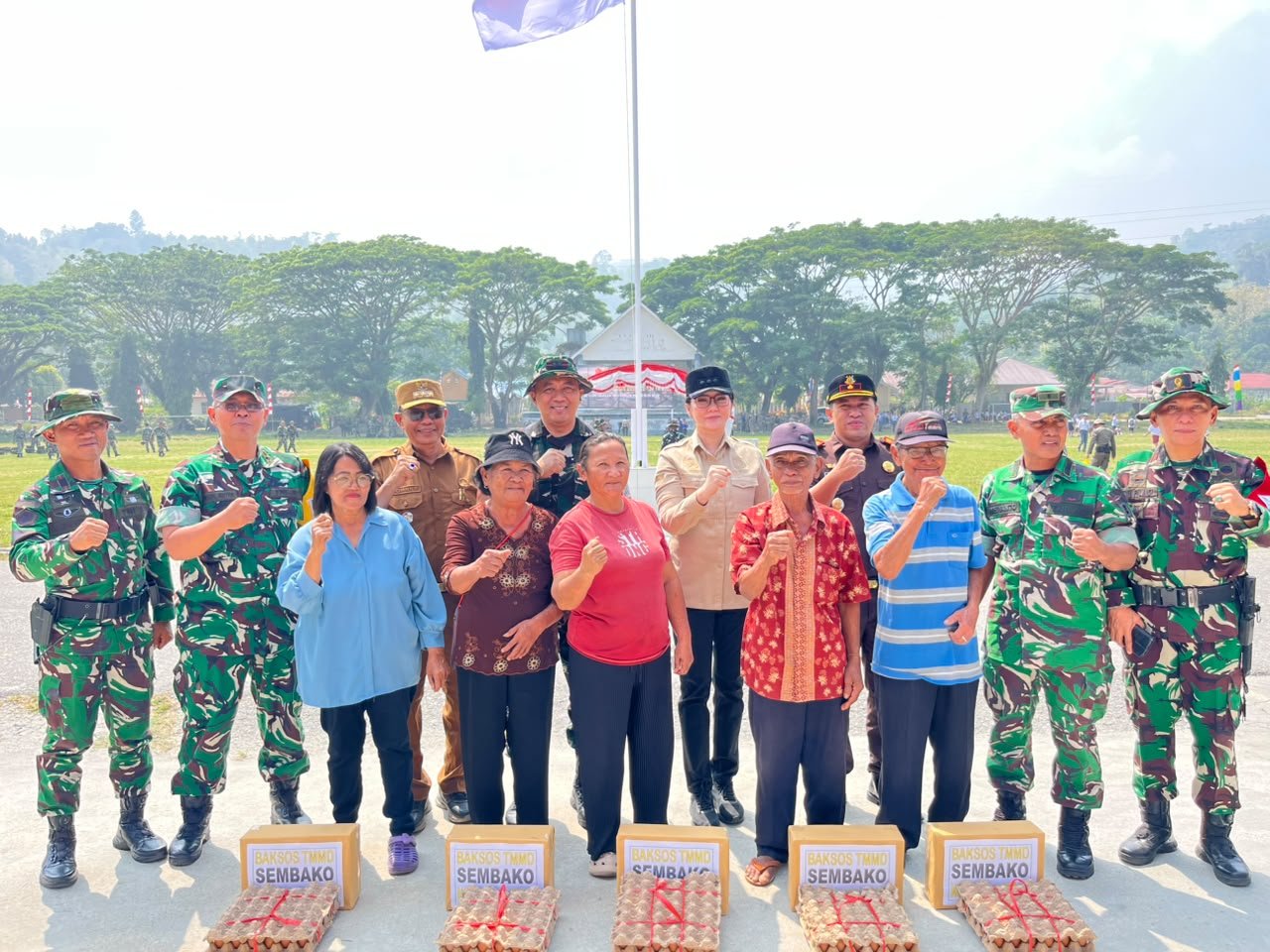 TMMD ke-130 di Poso: Penguatan Sinergi untuk Kesehatan dan Kesejahteraan Masyarakat