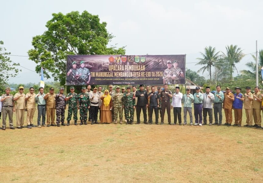 Pembangunan Infrastruktur TMMD ke-130 Digelar untuk Tingkatkan Kesejahteraan Desa Luwu Timur