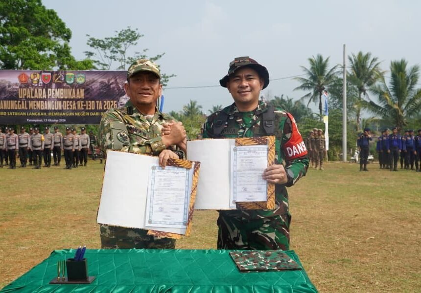 TMMD ke-130 Dimulai, Bupati Luwu Timur Ajak Warga Kolaborasi Membangun Kemandirian