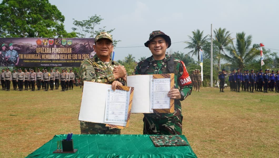 TMMD ke-130 Dimulai, Bupati Luwu Timur Ajak Warga Kolaborasi Membangun Kemandirian