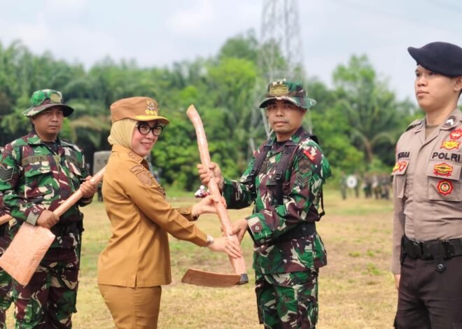 TNI dan Pemda Way Kanan Galang Kerjasama Melalui TMMD ke-130 di Pedesaan