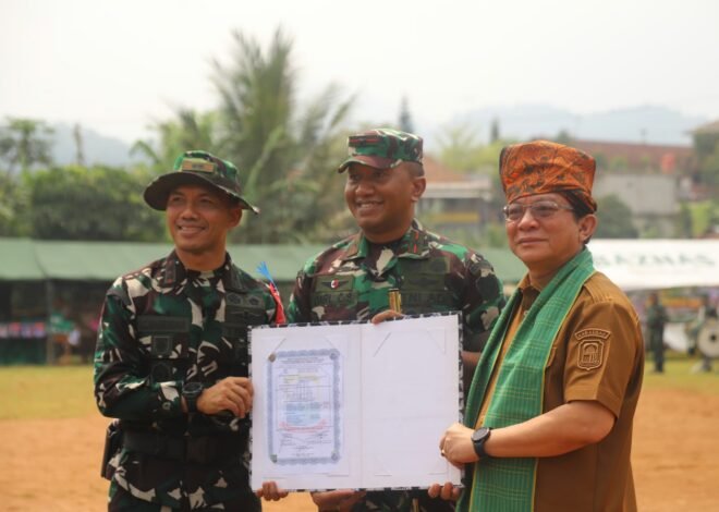 Momen Bersejarah: TMMD ke-130 Perkuat Sinergi TNI dan Warga di Citorek Barat